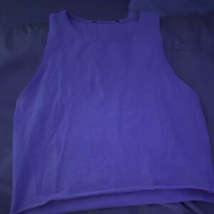 Sleeveless Purple Women's Top